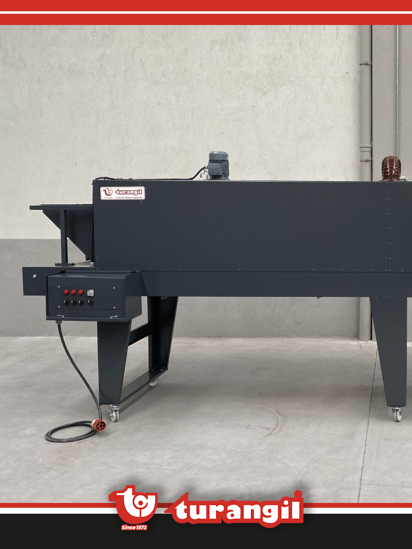 TGKS80-500 TAM OTOMATİK 80X25X500 ISI TÜNELLİ KURUTMA NEM ALMA MAKİNESİ