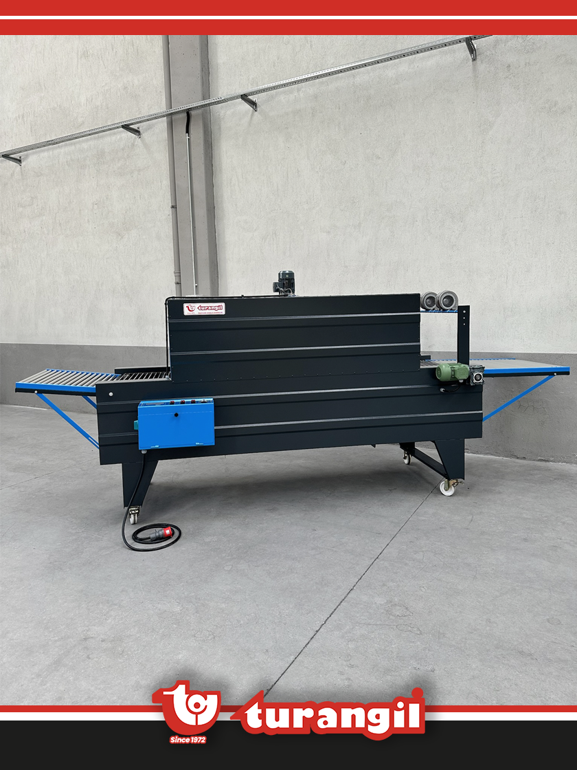TGT80 YARI OTOMATİK 80X50X150 SHRİNK AMBALAJ ISI TÜNELİ MAKİNESİ