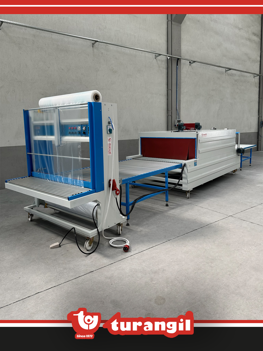 TGS140EXT  OTOMATİK 140X50X250 TÜNELLİ POLİETİLEN EXTENDED SHRİNK AMBALAJ MAKİNESİ