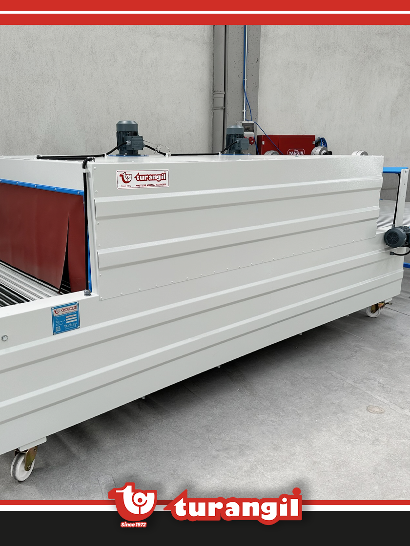TGT140EXT YARI OTOMATİK 140X50X250 EXTENDED SHRİNK AMBALAJ ISI TÜNELİ MAKİNESİ
