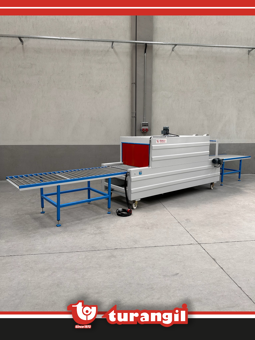 TGT80L YARI OTOMATİK 80X50X200 LONG HRİNK AMBALAJ ISI TÜNELİ MAKİNESİ