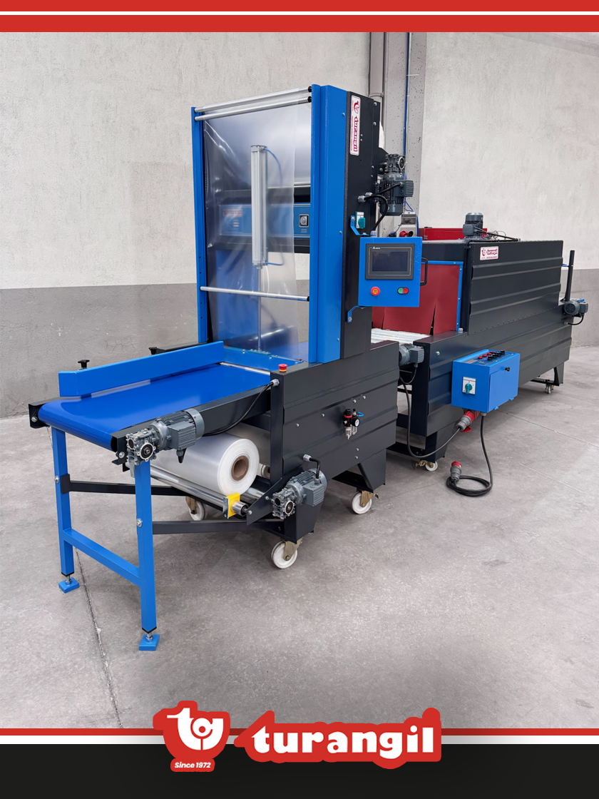 TGSOKB60 TAM OTOMATİK ÖNDEN BESLEME 60X50X200 TÜNELLİ SHRİNK AMBALAJ MAKİNESİ