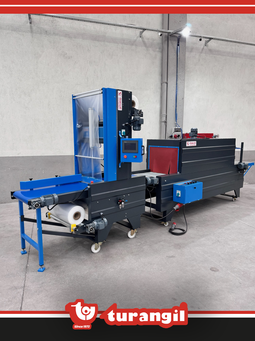 TGSOKB60 TAM OTOMATİK ÖNDEN BESLEME 60X50X200 TÜNELLİ SHRİNK AMBALAJ MAKİNESİ