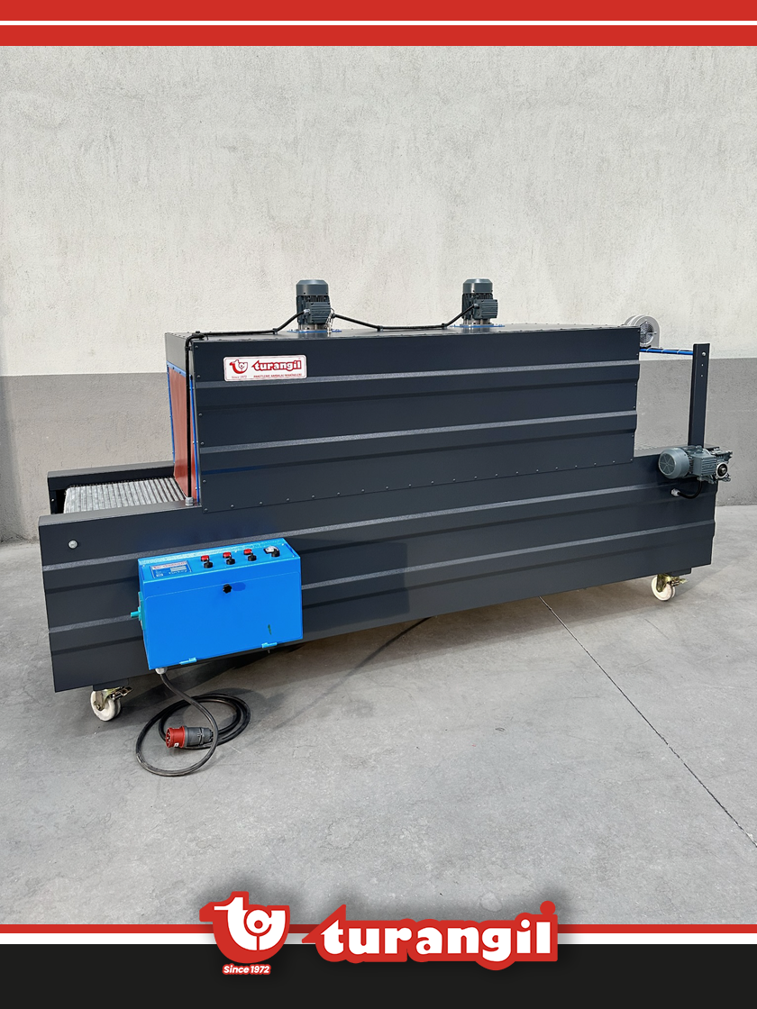 TGT60 YARI OTOMATİK 60X50X150 SHRİNK AMBALAJ ISI TÜNELİ MAKİNESİ