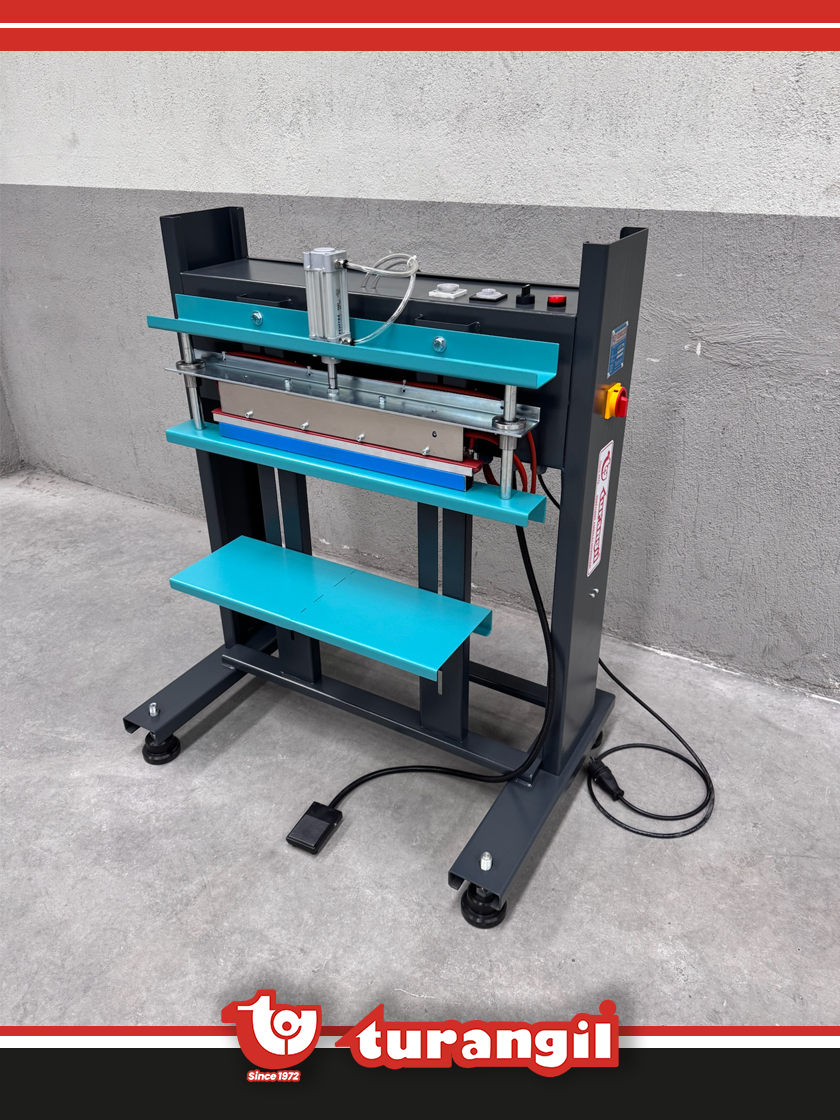 TGAY540 YARI OTOMATİK 400 MM SICAK ÇENE ALÜMİNYUM METALİZE AĞIZ YAPIŞTIRMA MAKİNESİ