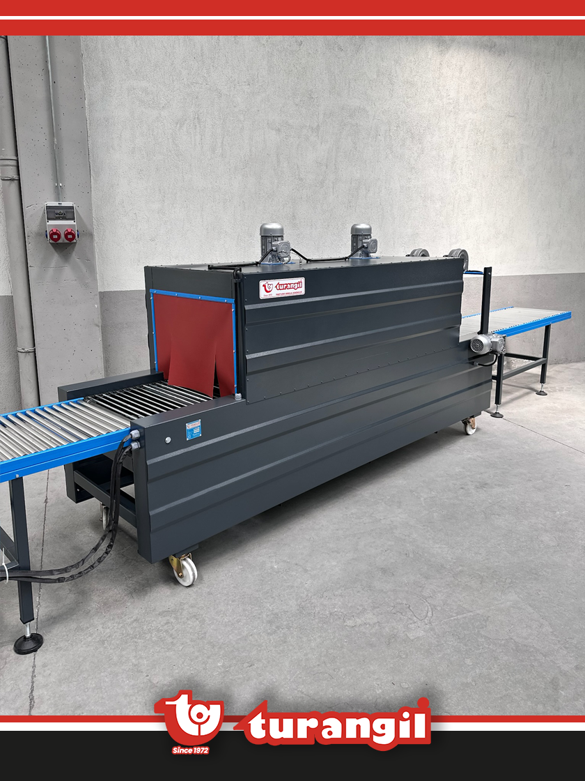TGT60L YARI OTOMATİK 60X50X200 LONG SHRİNK AMBALAJ ISI TÜNELİ MAKİNESİ