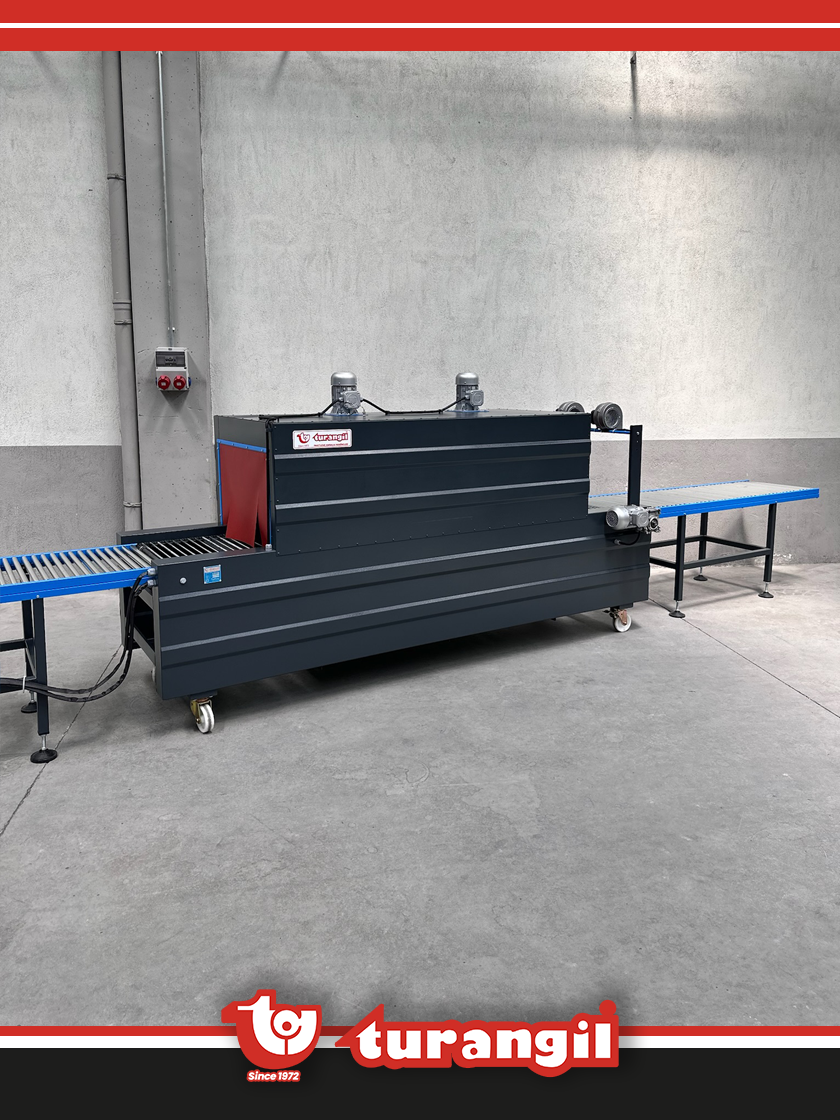 TGT60L YARI OTOMATİK 60X50X200 LONG SHRİNK AMBALAJ ISI TÜNELİ MAKİNESİ