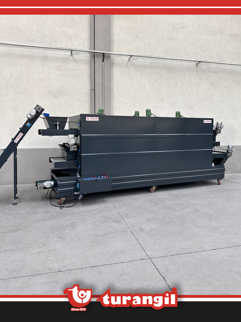TGKS80-400-5K TAM OTOMATİK 5 KATLI 80X200X400 ISI TÜNELLİ KURUTMA NEM ALMA MAKİNESİ