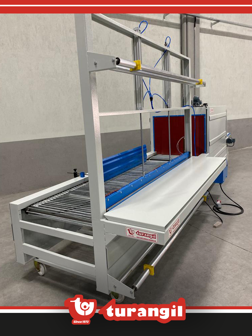 TGSYB80DEXT YARI OTOMATİK YATAY BESLEME 80X50X300 TÜNELLİ POLİETİLEN SHRİNK AMBALAJ MAKİNESİ