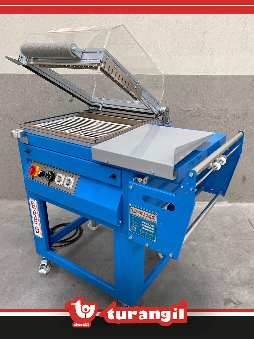 TGSLM35 MANUEL 35X45 L KESİM KÜVEZLİ PVC POF SHRİNK AMBALAJ MAKİNESİ