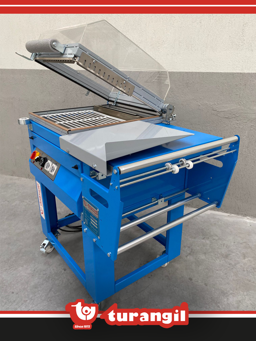 TGSLM35 MANUEL 35X45 L KESİM KÜVEZLİ PVC POF SHRİNK AMBALAJ MAKİNESİ