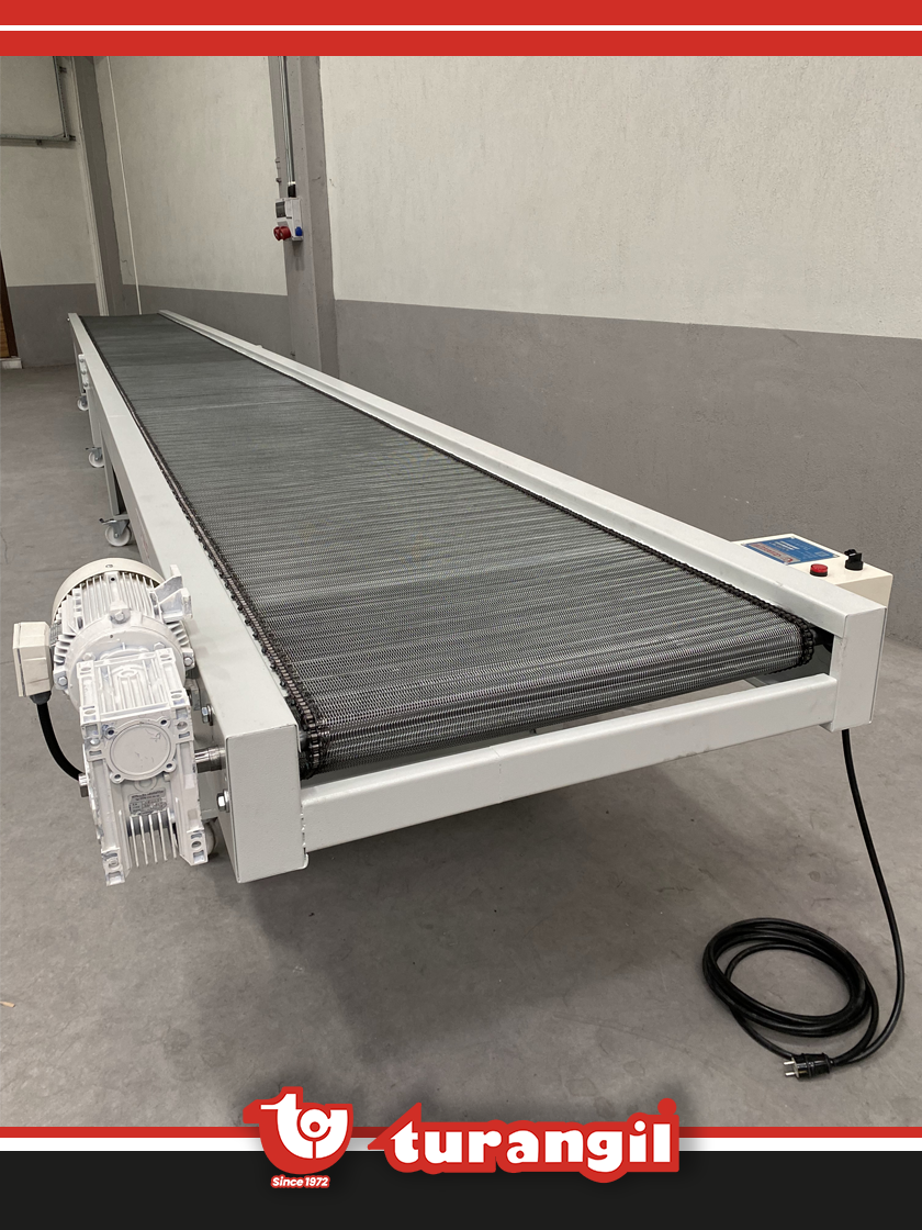 TGTKSTB600-80 TEL BANTLI 6000X800MM TAŞIMA AKTARMA KONVEYÖRÜ