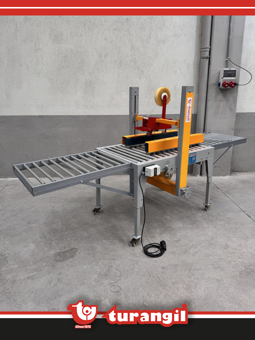 TGKB50 TAM OTOMATİK 50X50 TEK TARAFLI KOLİ BANTLAMA MAKİNESİ