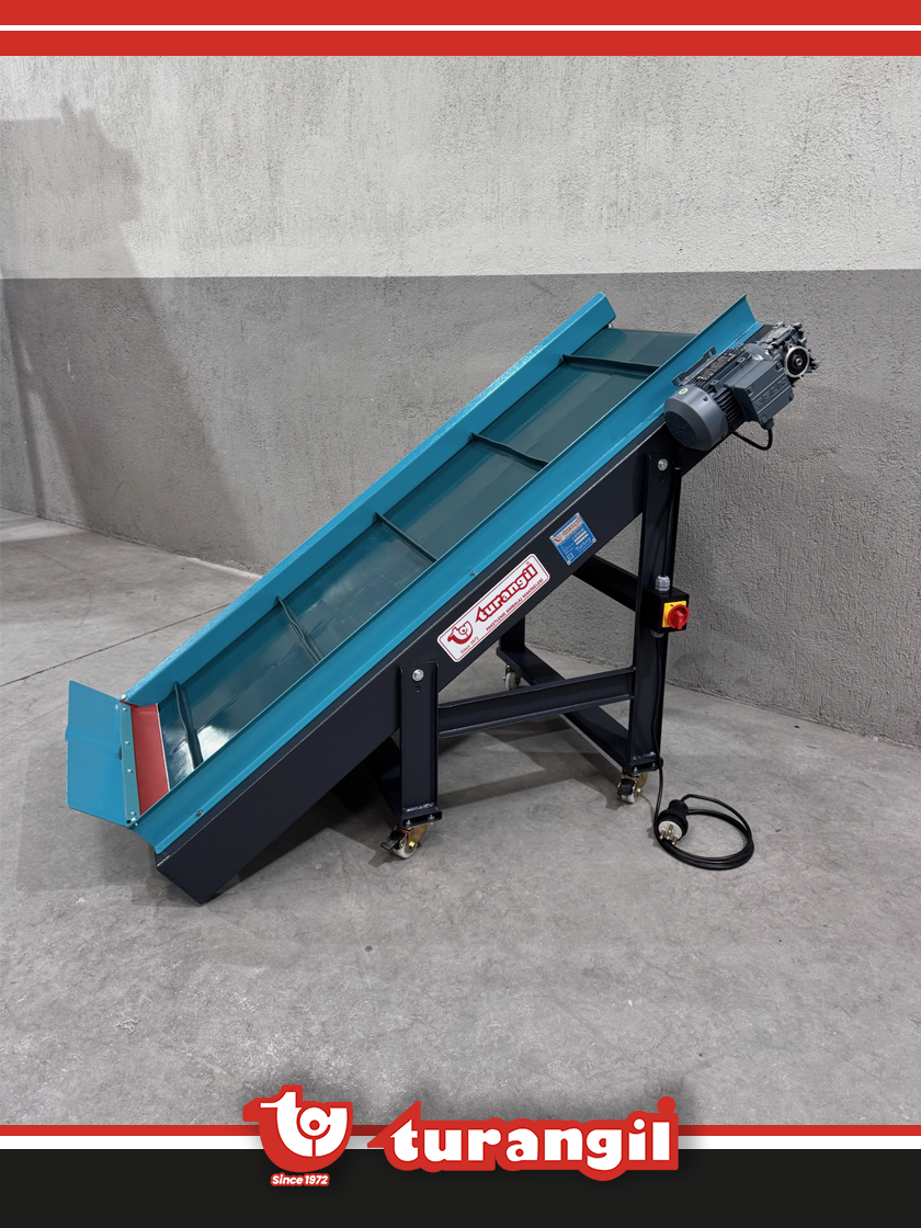 TGTKSMC300-150 PVC KAYIŞLI 3000X150MM ENJEKSİYON MAKİNE ÇIKIŞ KONVEYÖRÜ