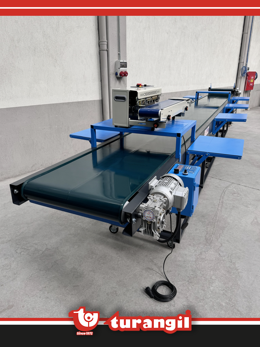 TGTKSMH800-60 PVC KAYIŞLI 8000X600MM SERİ ÜRETİM MONTAJ HATTI KONVEYÖRÜ